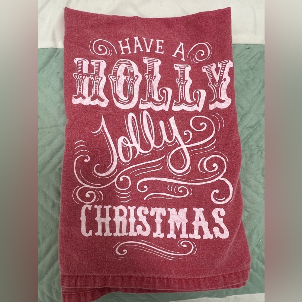 Primitives by Kathy Decorative Kitchen Towel - Have a Holly Jolly Christโฆ